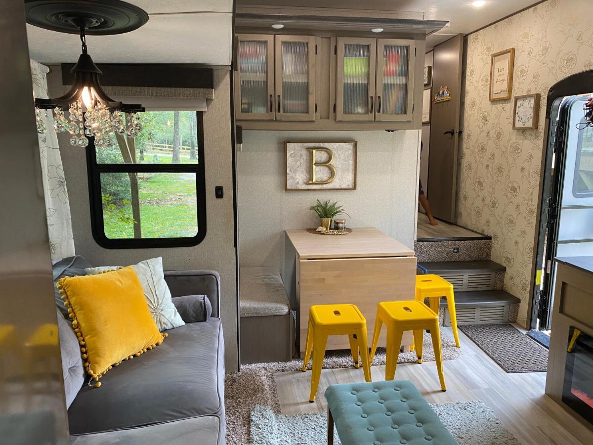 Cozy Rv Experience W/Pool+Spa Near Lake Conroe Willis Luaran gambar
