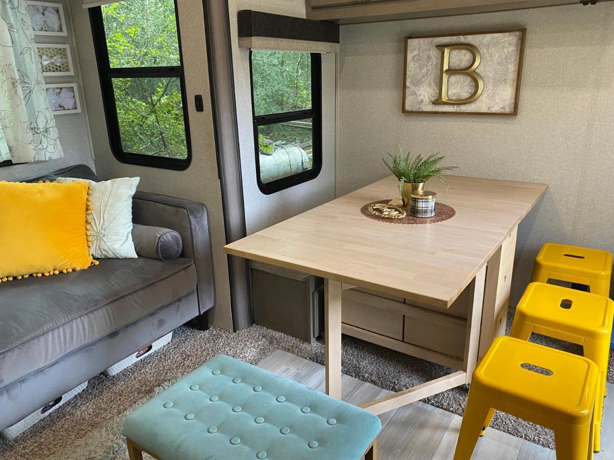 Cozy Rv Experience W/Pool+Spa Near Lake Conroe Willis Luaran gambar