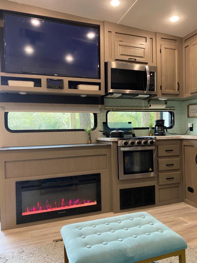 Cozy Rv Experience W/Pool+Spa Near Lake Conroe Willis Luaran gambar